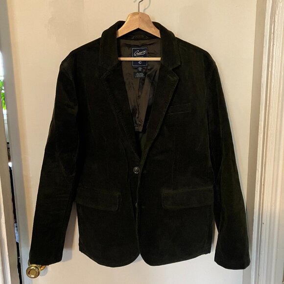 Grayers Dark Olive Corduroy Blazer - Picture 1 of 4